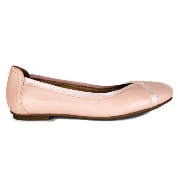 New Vionic leather spark caroll slip on ballet flats light pink comfort cushion - Picture 10 of 16